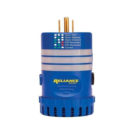RELIANCE CONTROLS Reliance Controls 3805470 Circuit Scout LED Circuit Analyzer & Breaker Locator 3805470